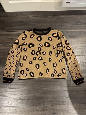 Marc Cain Leopard Print Sweater